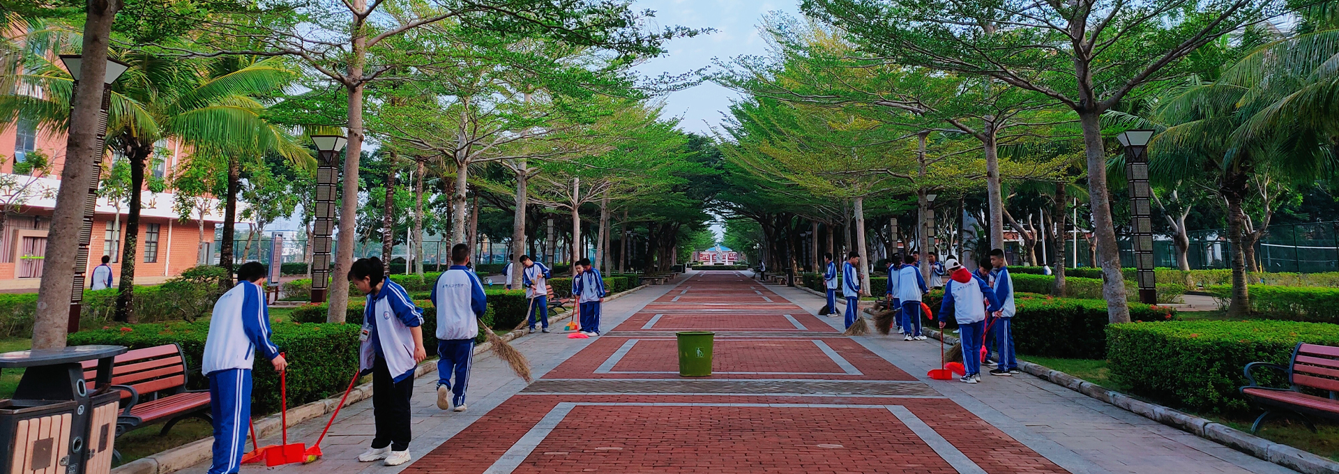 校园风光：求索大道